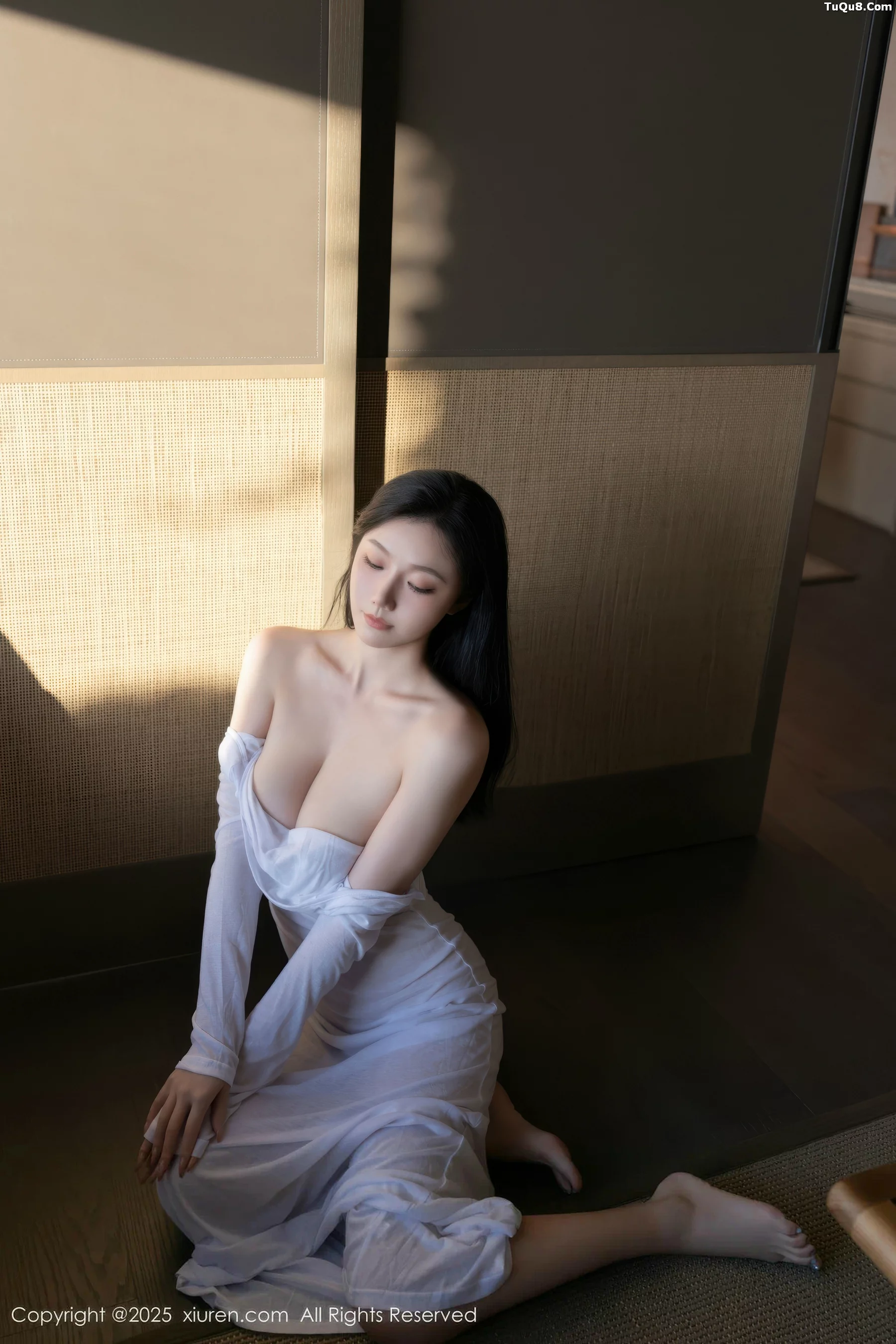 秀人集.com_[XiuRen秀人网]No.10747_模特安然anran性感白色连衣长裙配超薄肉色秀曼妙身姿诱惑写真80P