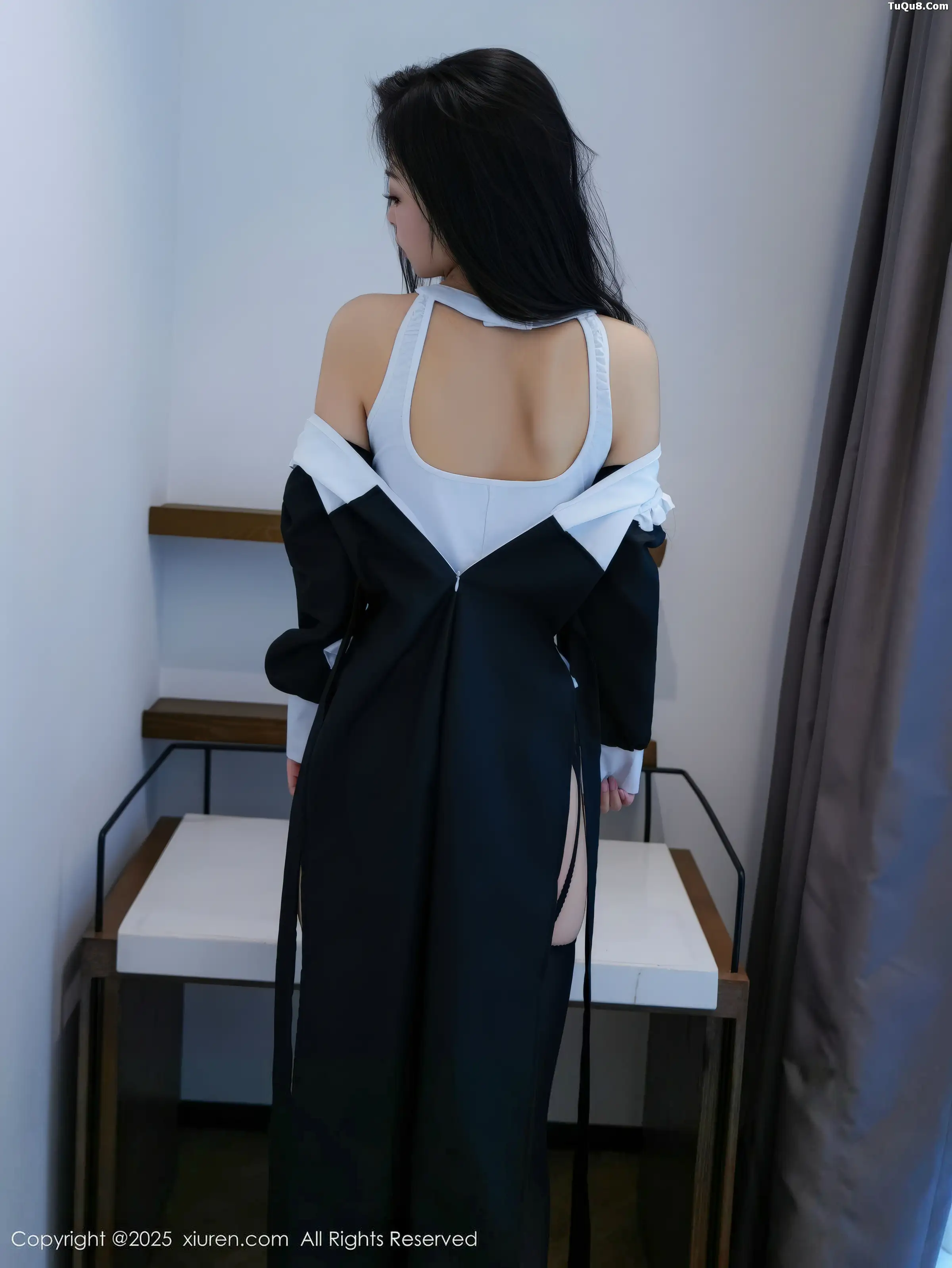 秀人集.com_[XiuRen秀人网]No.11059_模特白琮瑗性感黑白修女服饰配黑丝吊袜秀曼妙身姿撩人诱惑写真65P